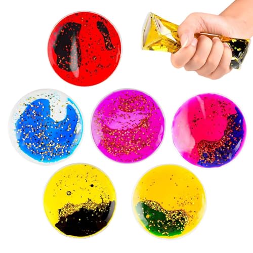 Drück Spielzeug Für Kinder, Entspannungsspielzeug Mit Flüssigkeits-Füllung Für Erwachsene, 6 Farben Weiches Niedliches Anti-Stress-Spielzeug Für Kinder Jugendliche Erwachsene Drück Spielzeug Für Kinder, Entspannungsspielzeug Mit Flüssigkeits-Füllung Für Erwachsene, 6 Farben Weiches Niedliches Anti-Stress-Spielzeug Für Kinder Jugendliche Erwachsene von higyee