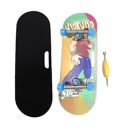 Fingerbretter – Mini-Skateboard, kreativ, rutschfest, Lernspielzeug, professionelle Skateboards, langlebig, für Erwachsene, Jugendliche, Starter Higyee von higyee