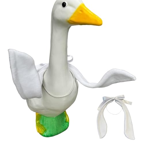 Gänse Flügel Für Rasen | Bewegliche Tierflügel Dekoration - Gänse Deko Kleidung Zubehör Für Terrasse Garten Rasen Außenbereich Vordereingang Dekoration von higyee