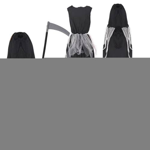 Halloween Kostüme Für Mädchen | Gruselige Verkleidung Kinder - Vampir Cosplay Festival Outfit für Kleinkinder und Mädchen für Zombie Party Karneval und Maskerade von higyee