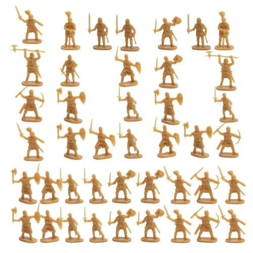 Spielzeug Soldaten Für, Miniatur Figuren Antike Krieger, 100 Stück Modellfiguren Antike Spielzeug-Sets Gesellschaftsspiel für Rollenspiele und Kinderpartys Kuchendekoration und Mädchen Spielzeug Soldaten Für, Miniatur Figuren Antike Krieger, 100 Stück Modellfiguren Antike Spielzeug-Sets Gesellschaftsspiel für Rollenspiele und Kinderpartys Kuchendekoration und Mädchen von higyee