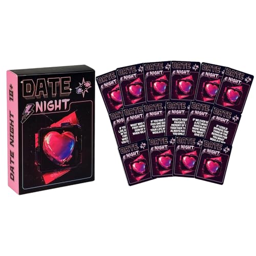 higyee Intimitäts Kartenspiel,Gesellschaftsspiel Paare Für Tiefgründige Gespräche | 50 Karten Aktivität für Reise Hochzeitstag Jubiläen als Geschenkidee higyee Intimitäts Kartenspiel,Gesellschaftsspiel Paare Für Tiefgründige Gespräche | 50 Karten Aktivität für Reise Hochzeitstag Jubiläen als Geschenkidee von higyee