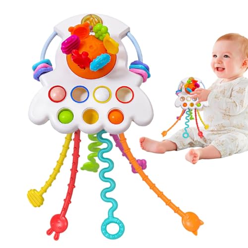 higyee Sensorisches Montessori-Spielzeug für Kleinkinder - Entwickeln Sie Fähigkeiten, pädagogische Spielzeuge für motorische Fähigkeiten - Kleinkind-Beißspielzeug, pädagogisches Motorikspielzeug für von higyee