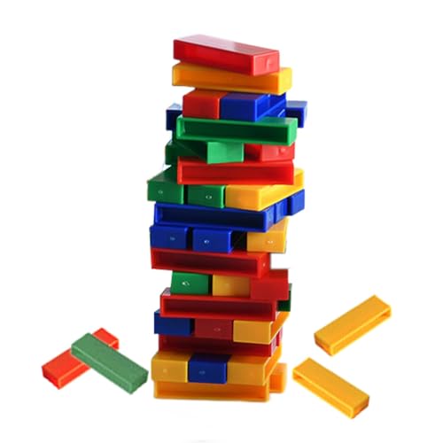 higyee Stapelbausteine-Spiel, Bausteine ​​für Kinder - Turmbausteine ​​Brettspiele | Balancing Cube Tabletop-Spiel, lustiges Familienbrettspiel für Jungen, Mädchen von higyee
