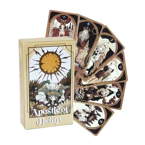 higyee Tarotkarten,Künstlerisches Tarotkarten Deck aus Papier | Umfassendes Orakel Set Mit 78 Karten Als Begleiter Für Gruppenaktivitäten Reisen Familie Kollegen Schule Jugendliche Mädchen higyee Tarotkarten,Künstlerisches Tarotkarten Deck aus Papier | Umfassendes Orakel Set Mit 78 Karten Als Begleiter Für Gruppenaktivitäten Reisen Familie Kollegen Schule Jugendliche Mädchen von higyee