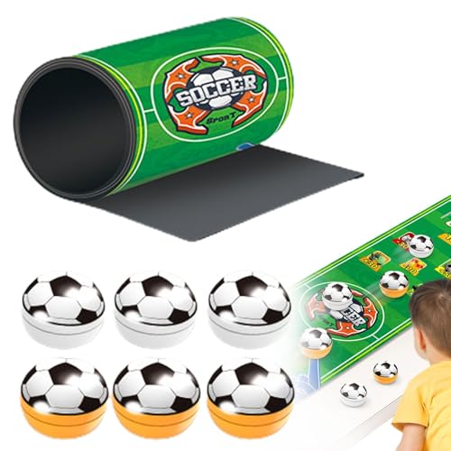 higyee Tisch-Shuffleboard-Spiel, Tisch-Curling-Spiel, Multiplayer-Curling-Brettspiele für Tisch, Puzzle-Spiele, Desktop-Spielzeug, interaktives multifunktionales Partyzubehör für Jungen, Mädchen, von higyee