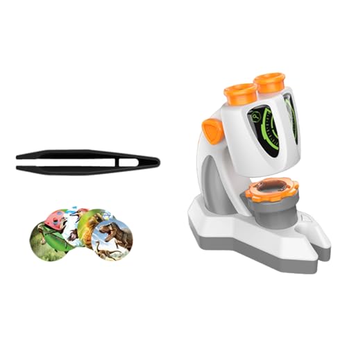 hindraem 4 Paket/los Kinder Wissenschaft Mikroskopische Exploration Set Ferngläser Und Fernrohre Für Reise Der Entdeckung Lupe, Beobachtungsspiegel von hindraem