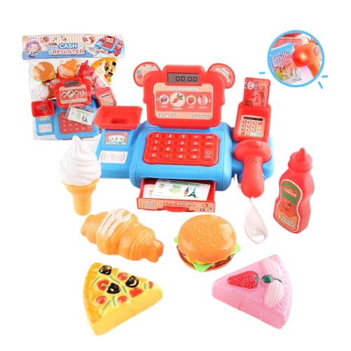 hindraem Spielzeug Registrierkasse, Lichter, realistische Soundeffekte, ABS Register, stabil, kognitive Entwicklung, Spielen, logisches Denken , Typ+1 hindraem Spielzeug Registrierkasse, Lichter, realistische Soundeffekte, ABS Register, stabil, kognitive Entwicklung, Spielen, logisches Denken , Typ+1 von hindraem
