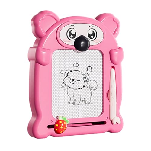 hindraem Wiederverwendbares magnetisches Zeichenbrett für die Kreativität von Kindern. Doppelseitiges Kinder Zeichenbrett aus ABS, Rosa hindraem Wiederverwendbares magnetisches Zeichenbrett für die Kreativität von Kindern. Doppelseitiges Kinder Zeichenbrett aus ABS, Rosa von hindraem
