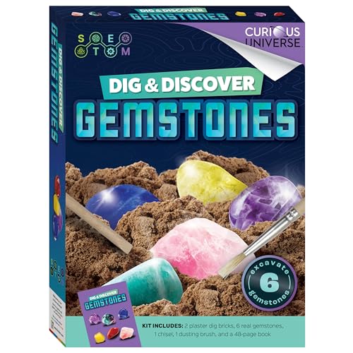 Dig & Discover Gemstones Kit Dig & Discover Gemstones Kit von hinkler