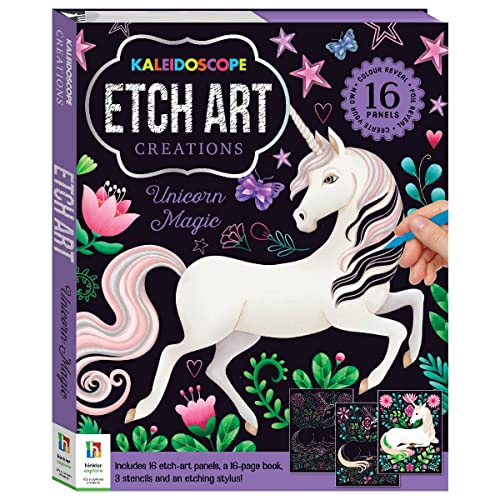Hinkler Books Kaleidoscope Etch Art Creations Unicorn Magic Hinkler Books Kaleidoscope Etch Art Creations Unicorn Magic von hinkler