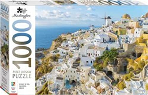 Village of Oia, Santorini, Greece 1000 Piece Jigsaw (Mindbogglers) von hinkler