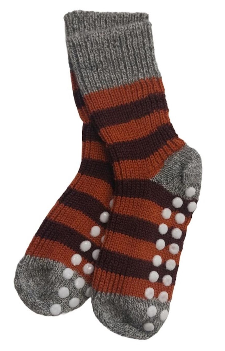 Hirsch Ringel-Kindersocken mit Silikonstopper - 21-22 Begonnie-Andorra Hirsch Ringel-Kindersocken mit Silikonstopper - 21-22 Begonnie-Andorra von hirsch natur