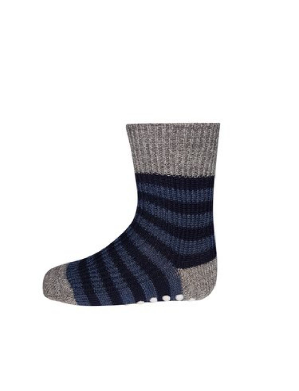 Hirsch Ringel-Kindersocken mit Silikonstopper - Grau-Marine-Jeans 18-20 Hirsch Ringel-Kindersocken mit Silikonstopper - Grau-Marine-Jeans 18-20 von hirsch natur