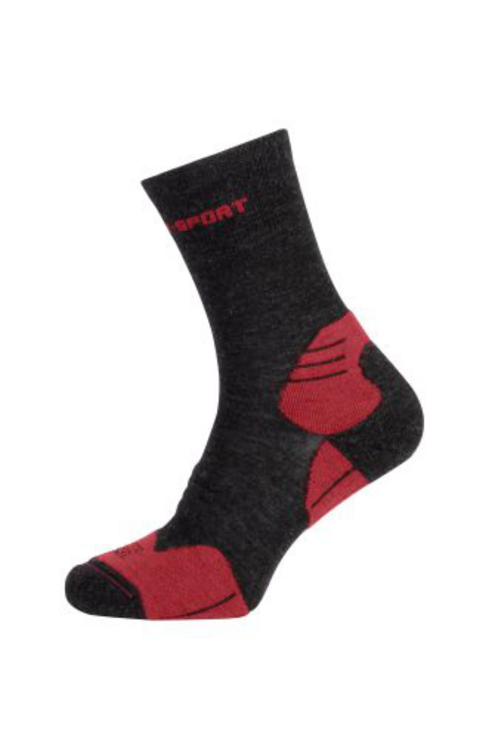 Hirsch Sports Aktivsocken Mika für Erwachsene - 47-48 Rot-Schwarz Hirsch Sports Aktivsocken Mika für Erwachsene - 47-48 Rot-Schwarz von hirsch natur