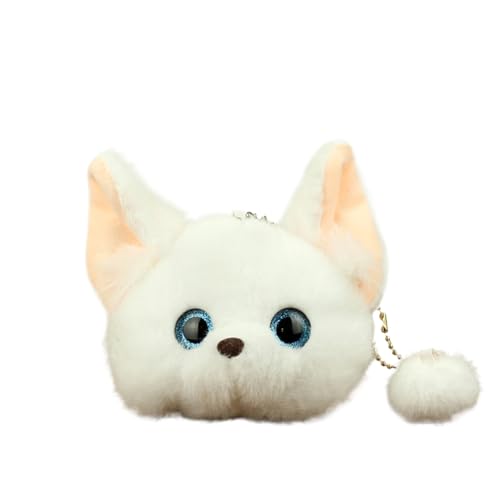 1PC Katze Plüsch Geldbörse Schlüssel anhänger Münze Geldbörse Damen niedliches Tier Kawaii Auto Schlüssel Bund Plüsch Ornament Geburtstags Geschenk von hiwhale