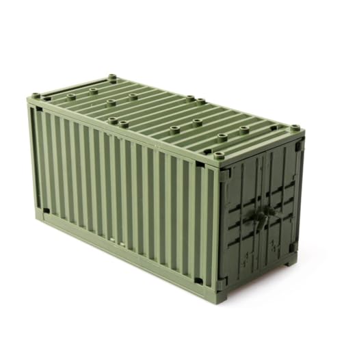 BAU Ziegel Militär Big Box Spielzeug Versand behälter für Mini-Figuren, BAU Baustein Spielzeug für 6 Jahre alte Jungen Geschenke kompatibel mit großen Marken Modell Montage Kit BAU Ziegel Militär Big Box Spielzeug Versand behälter für Mini-Figuren, BAU Baustein Spielzeug für 6 Jahre alte Jungen Geschenke kompatibel mit großen Marken Modell Montage Kit von hiwhale