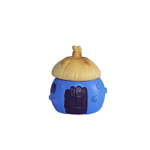 Charmante Halloween Lit Cottage Miniatur Landschafts statuen Puppenhaus Zubehör DIY Harz Verzierungen Kinder Spielset Geschenk von hiwhale