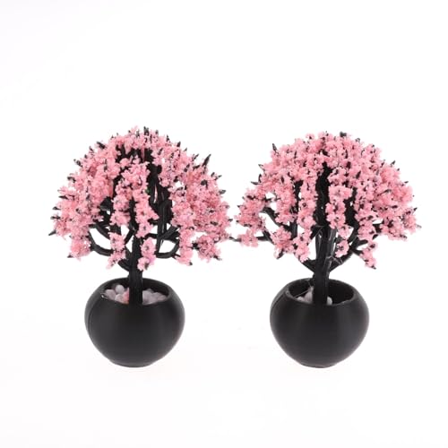 Packung mit 2 Mini-Puppenhaus-Pflanzen Topf Figuren, 1/12 Maßstab Heim miniaturen, Topf Blumen Garten Ornament, Mikros zene Spielzeug Dekoration Packung mit 2 Mini-Puppenhaus-Pflanzen Topf Figuren, 1/12 Maßstab Heim miniaturen, Topf Blumen Garten Ornament, Mikros zene Spielzeug Dekoration von hiwhale