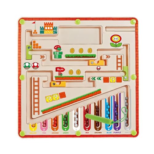 Verbesserung der Konzentration und Logik bei Kindern: Magnetisches Labyrinth-Kugelschreiber-Spielzeug für frühes Lernen Verbesserung der Konzentration und Logik bei Kindern: Magnetisches Labyrinth-Kugelschreiber-Spielzeug für frühes Lernen von hiwhale