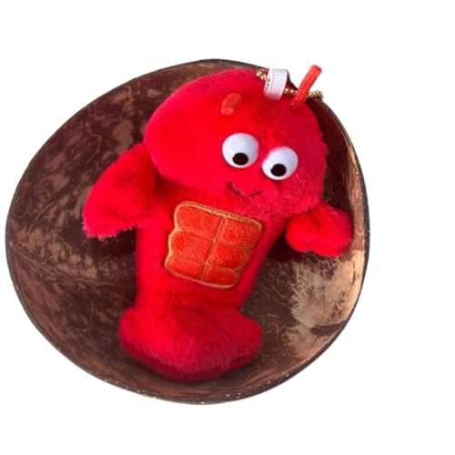 hiwhale 1/2 Packung entzückender komischer Hummer Plüsch Schlüssel Bund; Neuheit simuliertes Meeres früchte Spielzeug; Gefüllter Puppen Beutel Anhänger für Paare hiwhale 1/2 Packung entzückender komischer Hummer Plüsch Schlüssel Bund; Neuheit simuliertes Meeres früchte Spielzeug; Gefüllter Puppen Beutel Anhänger für Paare von hiwhale