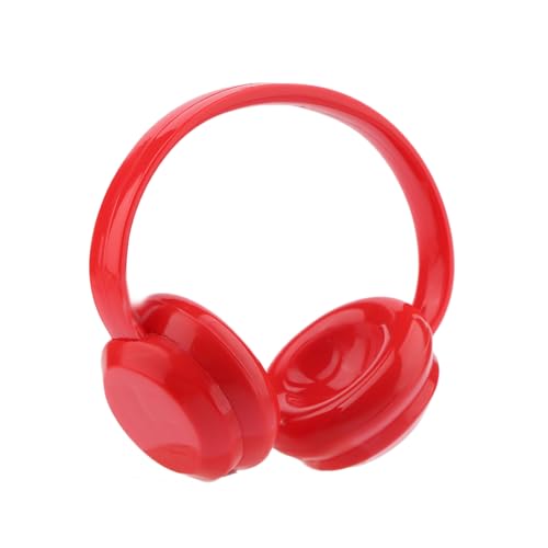 hiwhale 10cm Baumwoll Puppe niedliches Ohrhörer-Gear, Mode DIY Plüsch Puppe Kopfhörer-Dekor von hiwhale