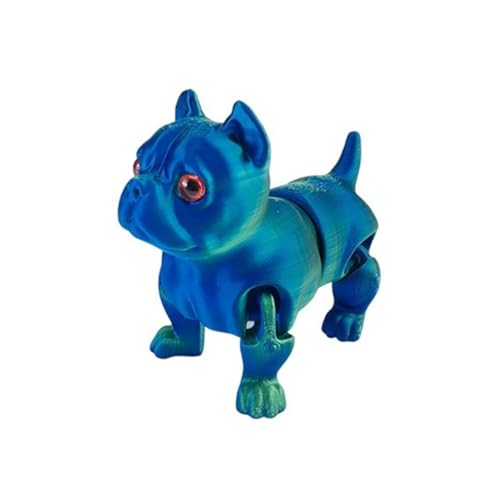 hiwhale 3D-gedruckte Bulldogge artikuliertes französisches Bulldogge-Spielzeug für Erwachsene, 3D-Druck Tiere Fidget Spielzeug Dekor für Stress abbau, 3D-Druck niedliches Hunde-Desktop-Haustier hiwhale 3D-gedruckte Bulldogge artikuliertes französisches Bulldogge-Spielzeug für Erwachsene, 3D-Druck Tiere Fidget Spielzeug Dekor für Stress abbau, 3D-Druck niedliches Hunde-Desktop-Haustier von hiwhale