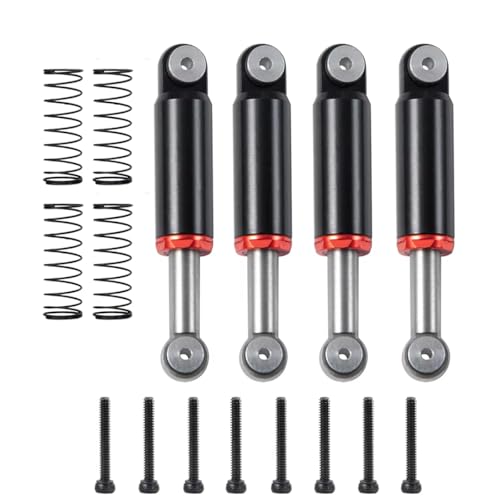 JYYTERD Kompatibel Mit Axial Für SCX24 Für Gladiator Für Deadbolt 1/24 RC Crawler Autoteile 4PCS Stoßdämpfer Dämpfer Innenfeder RC Stoßdämpfer von hjuink