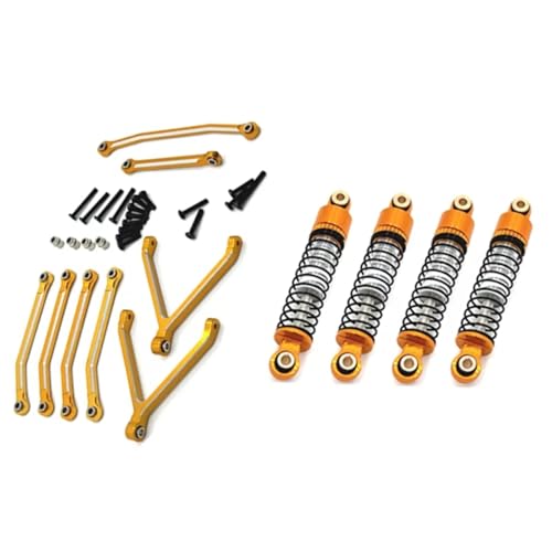 JYYTERD Kompatibel Mit FMS Für FCX24 1/24 RC-Auto-Upgrade-Modifikationsteile Zubehör Öldruck-Stoßdämpfer-Kit RC Stoßdämpfer JYYTERD Kompatibel Mit FMS Für FCX24 1/24 RC-Auto-Upgrade-Modifikationsteile Zubehör Öldruck-Stoßdämpfer-Kit RC Stoßdämpfer von hjuink