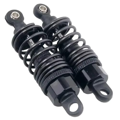 JYYTERD Kompatibel Mit HSP 102004 122004 Aolly 1/10 Rc Auto-Upgrade-Zubehörteile 2 Stück Metall-Stoßdämpfer 68 Mm 02002 02175 RC Stoßdämpfer(Black) von hjuink