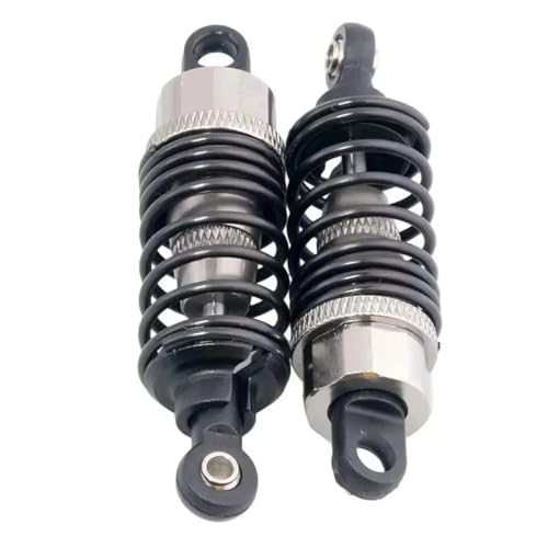 JYYTERD Kompatibel Mit HSP 102004 122004 Aolly 1/10 Rc Auto-Upgrade-Zubehörteile 2 Stück Metall-Stoßdämpfer 68 Mm 02002 02175 RC Stoßdämpfer(Gray) von hjuink