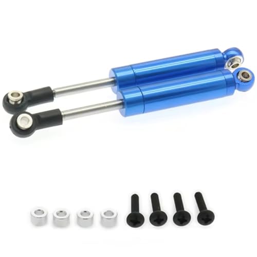 JYYTERD Kompatibel Mit HSP Für HPI 1/10 RC Crawler Car Truck Upgrades Teile 2 STÜCKE Legierung 82 Mm Intern Für Federstoßdämpfer Dämpfer RC Stoßdämpfer(Blue) von hjuink