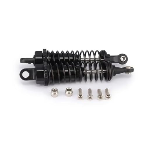 JYYTERD Kompatibel Mit Himoto E18 1/18 RC-Auto-LKW Für Buggy-Upgrade-Zubehörteile, 2 Stück Stoßdämpferdämpfer, 70 Mm RC Stoßdämpfer(Black) von hjuink