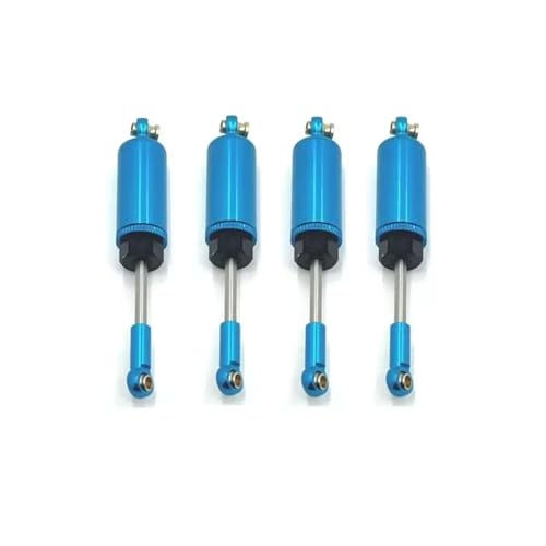 JYYTERD Kompatibel Mit MJX 14209 14210 1/14 RC-Auto-Upgrade-Teile Zubehör Metall Vorne Hinten Hydraulischer Stoßdämpfer RC Stoßdämpfer(Blue) von hjuink
