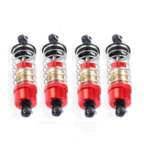 JYYTERD Kompatibel Mit MJX Für Hyper Go 14303 14302 14301 1/14 RC Auto LKW Teile Vorne Hinten Hydraulischer Stoßdämpfer RC Stoßdämpfer(4pcs) von hjuink