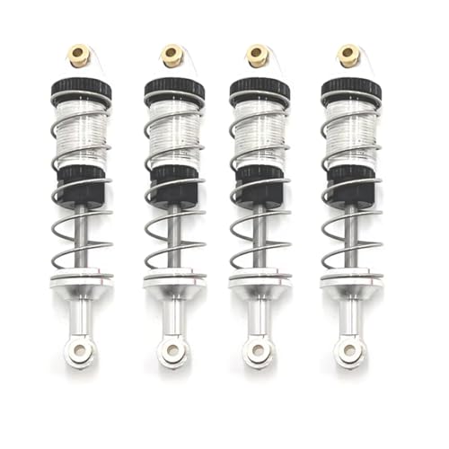 JYYTERD Kompatibel Mit MN Für MN128 MN86 MN86S G500 1/12 RC Auto Metall Öl Gefüllt Stoßdämpfer Upgrade Stoßdämpfer RC Stoßdämpfer(White) von hjuink