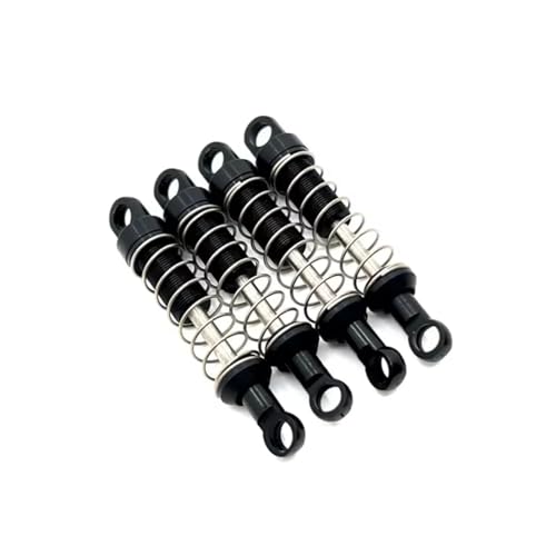 JYYTERD Kompatibel Mit MN Für MN168 Für MN78 1/12 RC-Auto-Upgrade-Teile Metall Vorne Und Hinten Extern Für Federstoßdämpfer RC Stoßdämpfer(Black) von hjuink