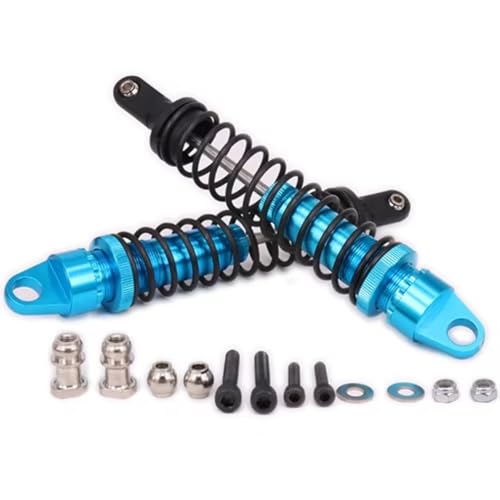 JYYTERD Kompatibel Mit Redcat 1/5 RC-Auto Für Buggy-Zubehörteile, 2 Stück, Aluminium, 188 Mm, Ölgefüllter Typ, Langer Stoßdämpfer Vorne RC Stoßdämpfer(Dark Blue) von hjuink