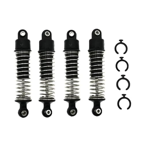 JYYTERD Kompatibel Mit SCY 16101 16102 Für MJX Für WPL C14 C24 Für MN99S SY1201 SY1202 RC-Autoteile Zubehör Ölstoßdämpfer Dämpfer RC Stoßdämpfer(4pcs) von hjuink