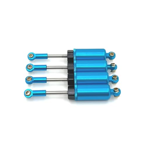 JYYTERD Kompatibel Mit SCY Für JJRC C8805 1/16 RC-Auto-Upgrade-Modifikationszubehörteile Hydraulischer Stoßdämpfer Aus Metall RC Stoßdämpfer(Blue) von hjuink
