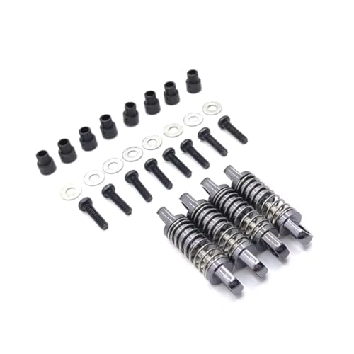 JYYTERD Kompatibel Mit WLtoys 284131 K969 K979 K989 K999 P929 P939 1/28 RC Autoteile Zubehör Metall Stoßdämpfer RC Stoßdämpfer(Gray) von hjuink