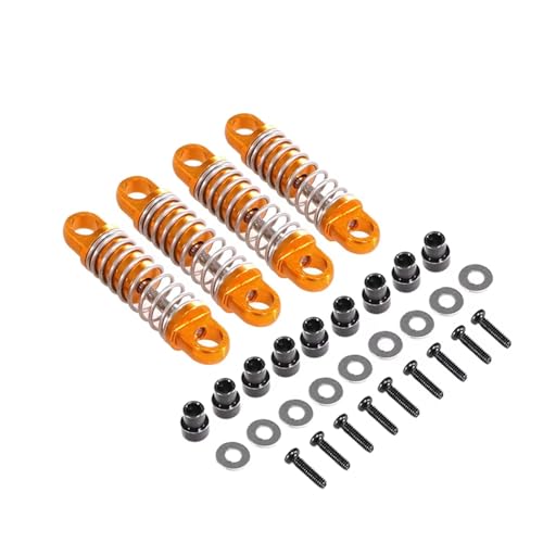 JYYTERD Kompatibel Mit WLtoys 284131 K969 K979 K989 K999 P929 P939 1/28 RC Autoteile Zubehör Metall Stoßdämpfer RC Stoßdämpfer(Yellow) von hjuink