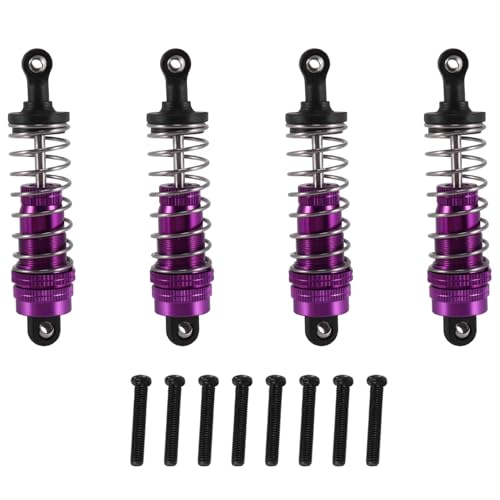 JYYTERD Kompatibel Mit Wltoys 124019 124018 144001 RC-Auto-Modifikations-Upgrade-Zubehörteile Metall-Stoßdämpferdämpfer RC Stoßdämpfer JYYTERD Kompatibel Mit Wltoys 124019 124018 144001 RC-Auto-Modifikations-Upgrade-Zubehörteile Metall-Stoßdämpferdämpfer RC Stoßdämpfer von hjuink