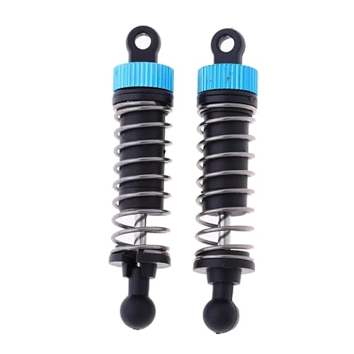 JYYTERD Kompatibel Mit Wltoys A959 A929-B A969-B A979-B 1/18 RC-Auto-Upgrade-Zubehörteile, 2 Stück, 57 Mm Länge, Stoßdämpfer Vorne RC Stoßdämpfer von hjuink