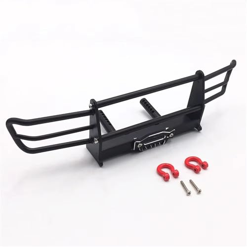 Kompatibel Mit Axial Für SCX10 90046 Für Traxxas Für TRX-4 1/10 RC Crawler Car Metall Frontstoßstange Upgrade Teile RC Stoßstange von hjuink