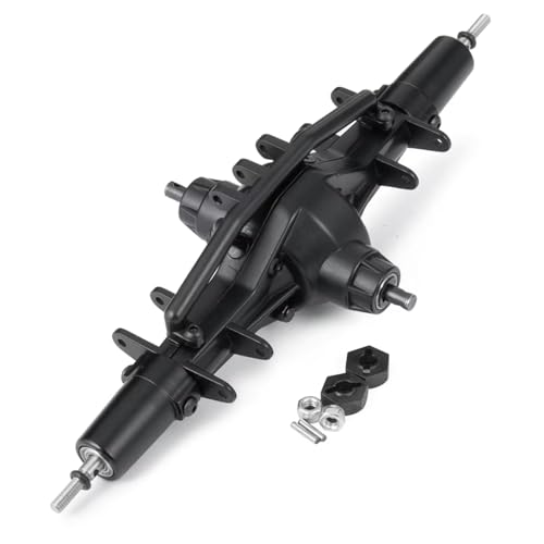 Kompatibel Mit Axial Für SCX10 AX90021 90027 90028 1/10 RC Crawler Autoteile Metall Gerade Komplette Vordere Mittlere Hintere Portalachse RC Vorder Hinterachse(Middle) von hjuink