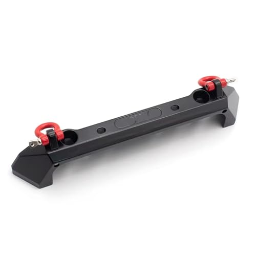 Kompatibel Mit Axial Für SCX10 Für SCX10 II 90046 Für Traxxas Für TRX4 1/10 RC Crawler Autoteile Metall-Frontstoßstange Mit Lichterlampe RC Stoßstange von hjuink