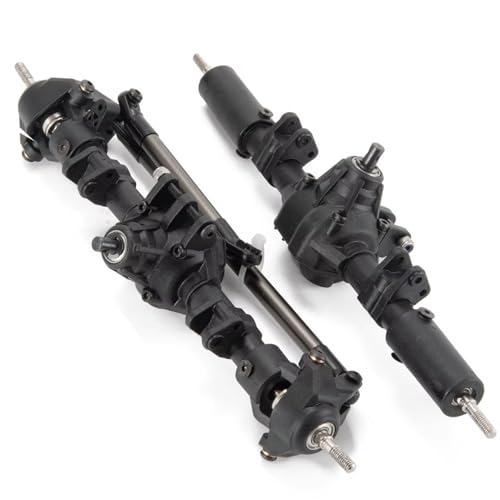 Kompatibel Mit Axial Für SCX10 II 90027 90028 90046 90047 1/10 RC Crawler Cars Upgrade-Teile Komplette Vorder- Und Hinterachse Differentialsperre RC Vorder Hinterachse(1set) von hjuink