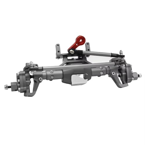 Kompatibel Mit Axial Für SCX10 II 90046 90047 1/10 RC Crawler Auto-Upgrade-Teile CNC-Aluminiumlegierung Vorne Hinten Portalachse RC Vorder Hinterachse(Front) von hjuink