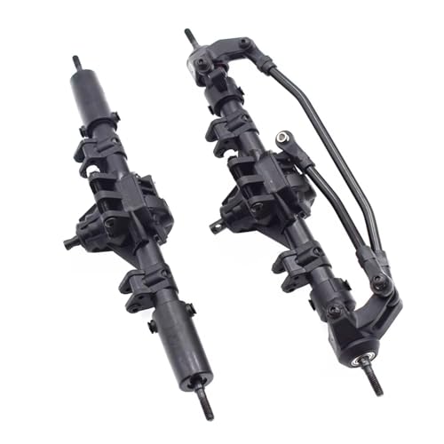 Kompatibel Mit Axial Für SCX10 II 90046 90047 1/10 RC Crawler Autos Upgrade Teile Zubehör Vorne Hinten Gerade Komplette Achse RC Vorder Hinterachse(1set) von hjuink